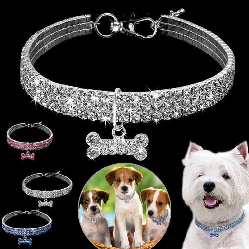 Bling Rhinestone Collar Crystal