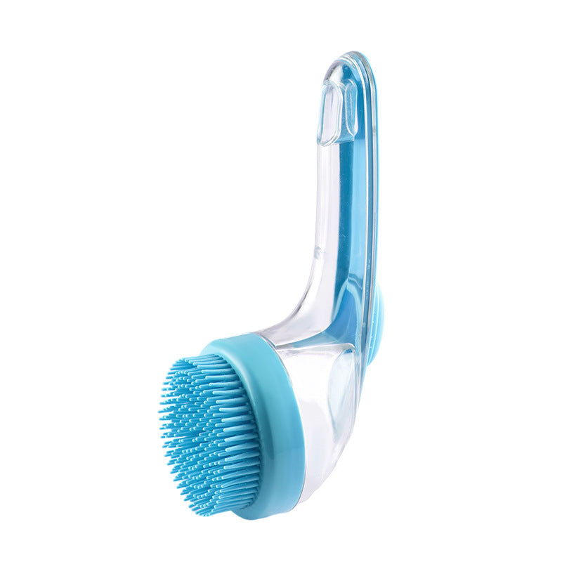 Pet Bath Brush Cleaning