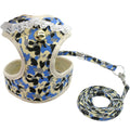 Chest harness bell dog leash