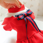 Pet Dog Cat Woolen Cloth British Style Cat And Aat Costume