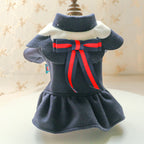 Pet Dog Cat Woolen Cloth British Style Cat And Aat Costume