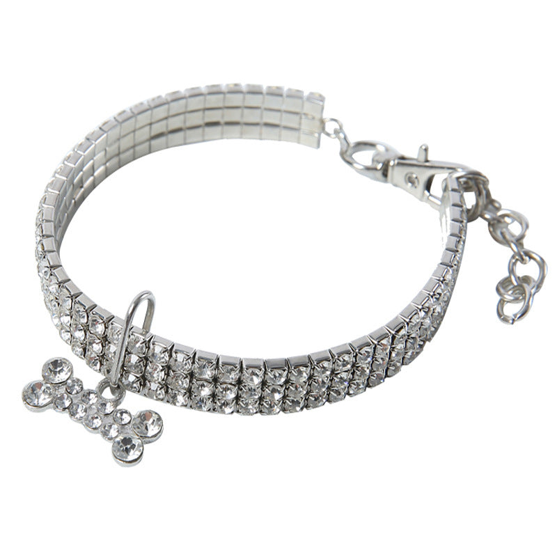 Bling Rhinestone Collar Crystal