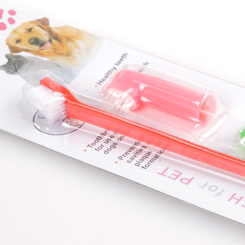 Set of Toothbrushes for Pets