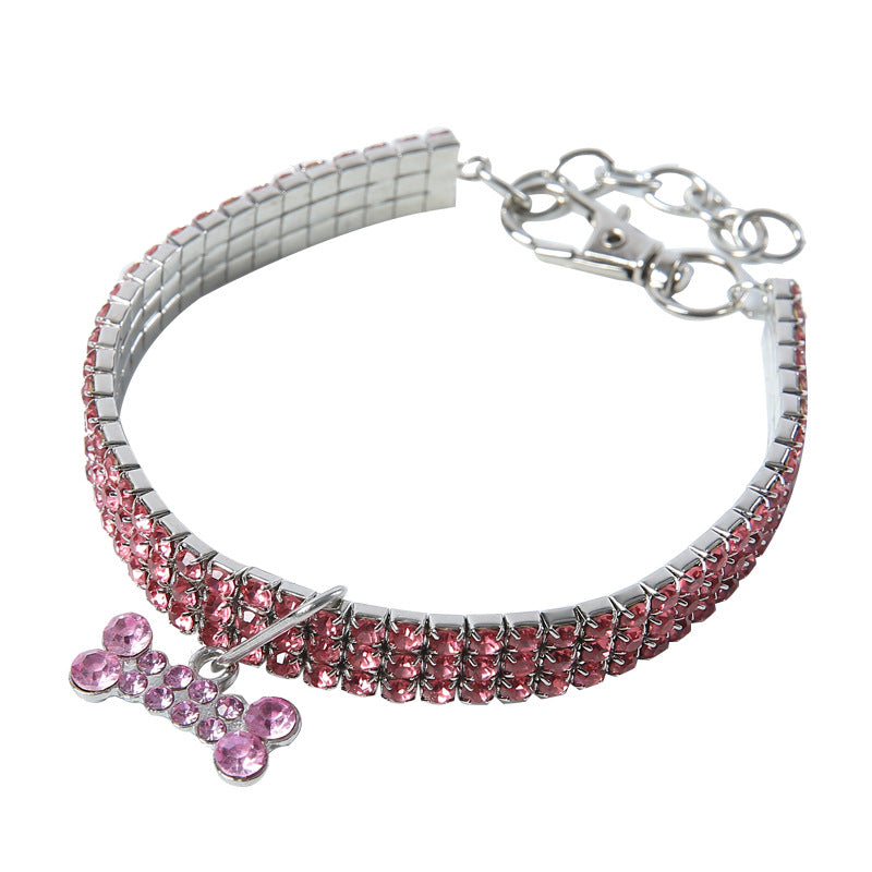 Bling Rhinestone Collar Crystal