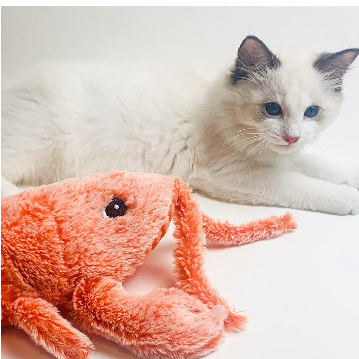 Pet Toys Electric Jumping Shrimp USB