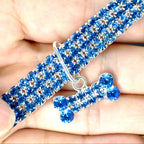 Bling Rhinestone Collar Crystal