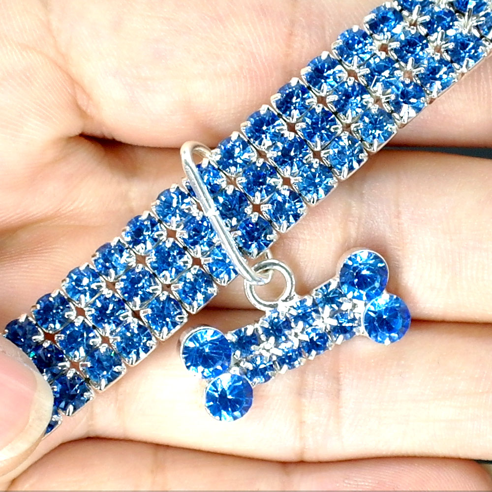 Bling Rhinestone Collar Crystal