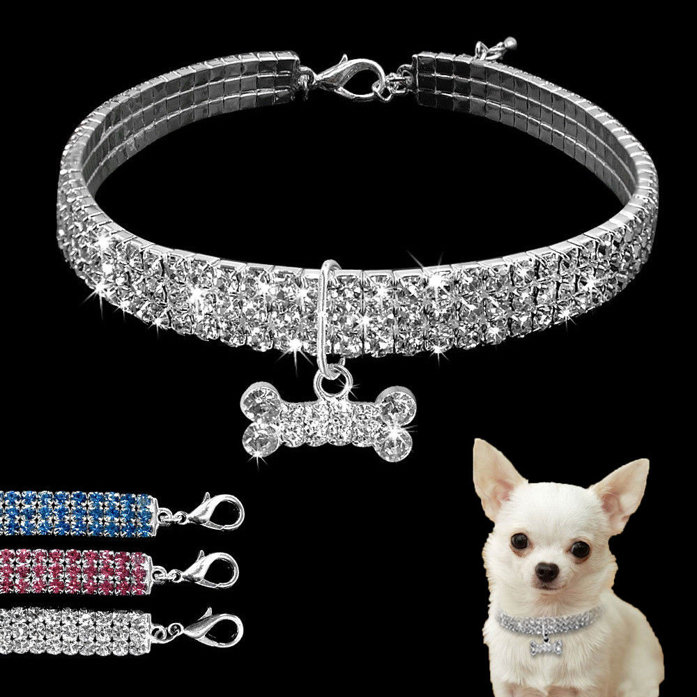 Bling Rhinestone Collar Crystal