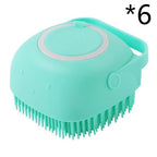 Silicone Brush For Animal Shampoo