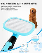Pet Grooming Brush- Shedding Grooming Tools