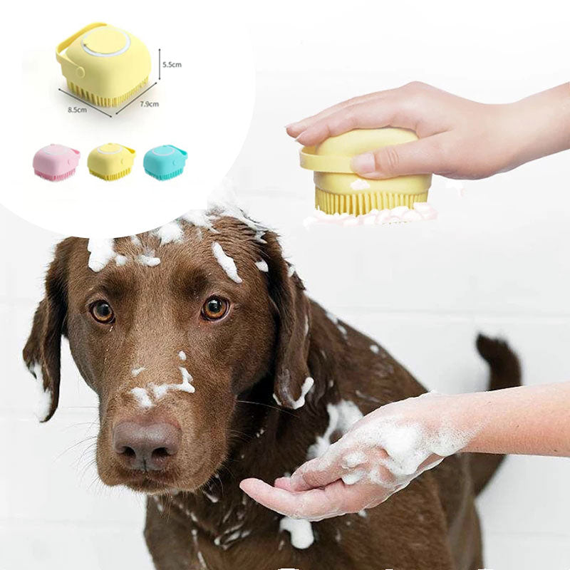 Silicone Brush For Animal Shampoo