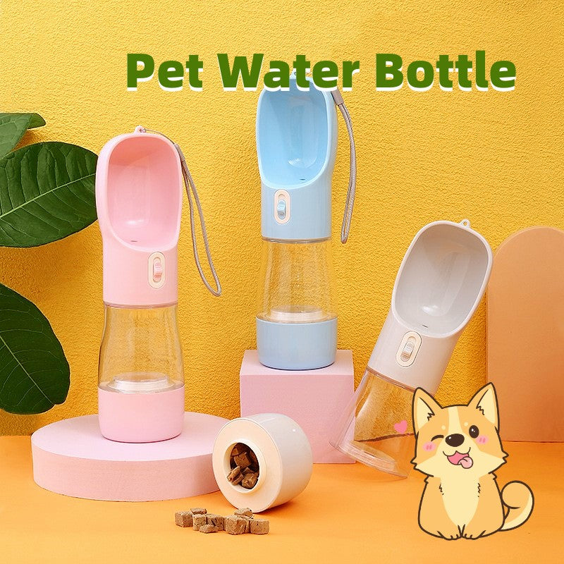 Water and pet food holder