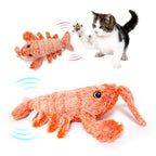 Pet Toys Electric Jumping Shrimp USB